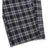 imageOYOANGLE Mens Plaid Print Drawstring Waist Straight Leg Long Pants with Pocket Y2k Streetwear Cargo PantsBlack and White
