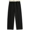 imageOYOANGLE Mens StraightLegs Elastic Drawstring Waist Pants Athletic Sweatpants Lounge Pants with PocketBlack Letter