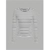 image:imageOYOANGLE Girls Long Sleeve T Shirt 3 Pack Crew Neck Basic Fitted Tee Shirts Solid Fall Layering TopsBlack White