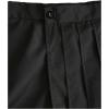 image:imageOYOANGLE Mens Skirt Pants Loose Wide Leg Asymmetrical Pleated Japanese Harajuku Kimono TrousersBlack