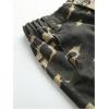 image:imageOYOANGLE Girls Camo Print Cargo Pants Flap Pocket Mid Waist Wide Leg Casual JeansYellow