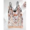 image:imageOYOANGLE Womens 5 Pack Wireless Bra No Padding Spaghetti Strap Comfort Everyday BrasMulticolor