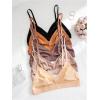 image:imageOYOANGLE Womens 5 Pack Wireless Bra No Padding Spaghetti Strap Comfort Everyday BrasMulticolor