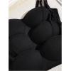 image:imageOYOANGLE Girls Training Bras Padded Bralette with Adjustable Detachable Strap Strapless Bandeau BraBlack