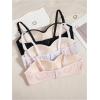 image:imageOYOANGLE Girls Training Bras Padded Bralette with Adjustable Detachable Strap Strapless Bandeau BraMulticolor