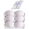 image:imageOYOANGLE Girls Training Bras Padded Bralette with Adjustable Detachable Strap Strapless Bandeau BraLight Grey